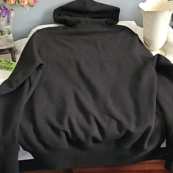 True Religion Black and Gold Graphic Hoodie - Picture 8 of 10